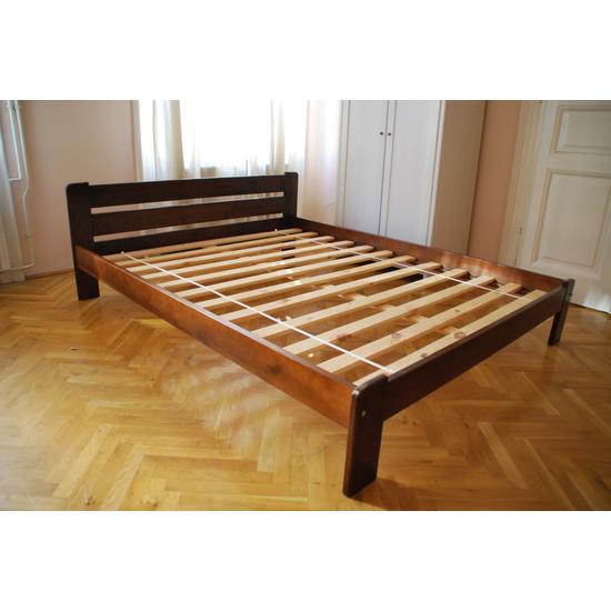 Komplett ágy, relax, mogyoró színben, bázis matraccal. 160x200 ...