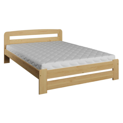 Komplett ágy, Léna, fenyő színben, Komfort matraccal. 140X200